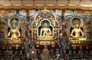 Buddhist monastery temple copy